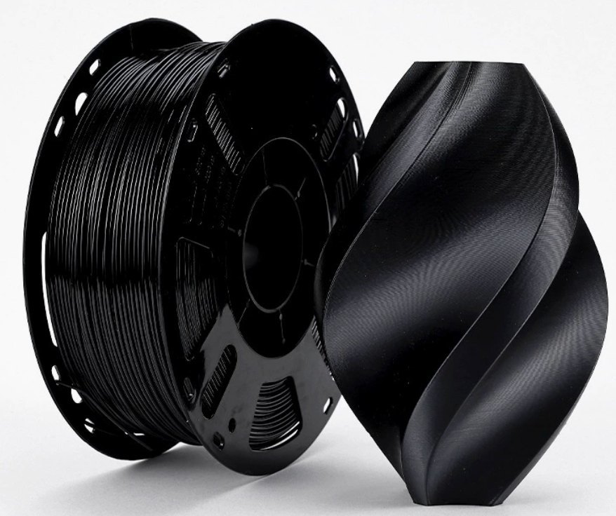 PLA-пластик для 3D-печати, чёрный